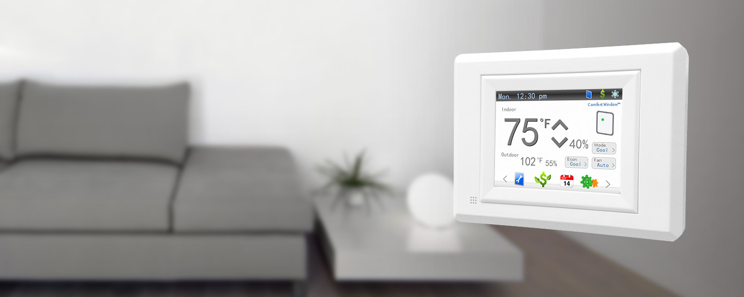 Control your thermostat from virtually anywhere.